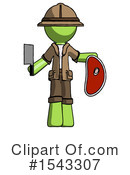 Green Design Mascot Clipart #1543307 by Leo Blanchette