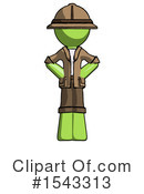Green Design Mascot Clipart #1543313 by Leo Blanchette
