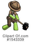Green Design Mascot Clipart #1543339 by Leo Blanchette