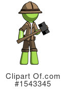 Green Design Mascot Clipart #1543345 by Leo Blanchette