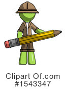 Green Design Mascot Clipart #1543347 by Leo Blanchette