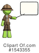 Green Design Mascot Clipart #1543355 by Leo Blanchette