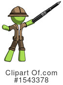 Green Design Mascot Clipart #1543378 by Leo Blanchette
