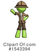 Green Design Mascot Clipart #1543394 by Leo Blanchette