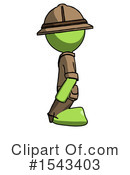 Green Design Mascot Clipart #1543403 by Leo Blanchette