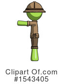 Green Design Mascot Clipart #1543405 by Leo Blanchette