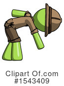 Green Design Mascot Clipart #1543409 by Leo Blanchette