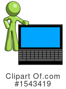 Green Design Mascot Clipart #1543419 by Leo Blanchette