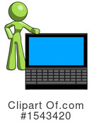 Green Design Mascot Clipart #1543420 by Leo Blanchette