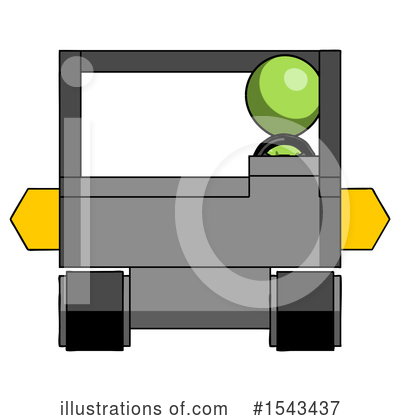 Royalty-Free (RF) Green Design Mascot Clipart Illustration by Leo Blanchette - Stock Sample #1543437