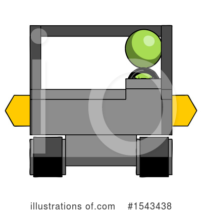 Royalty-Free (RF) Green Design Mascot Clipart Illustration by Leo Blanchette - Stock Sample #1543438