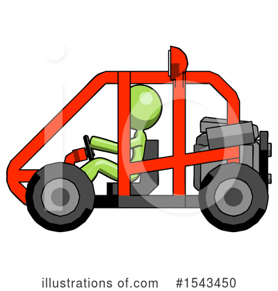 Royalty-Free (RF) Green Design Mascot Clipart Illustration by Leo Blanchette - Stock Sample #1543450