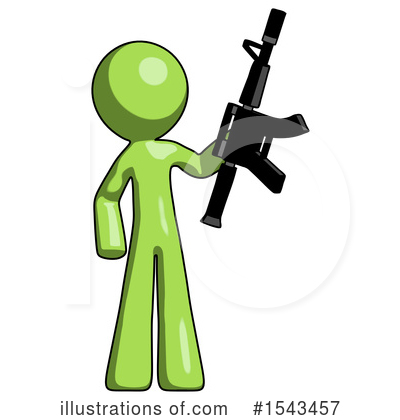 Royalty-Free (RF) Green Design Mascot Clipart Illustration by Leo Blanchette - Stock Sample #1543457