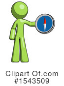 Green Design Mascot Clipart #1543509 by Leo Blanchette