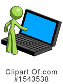 Green Design Mascot Clipart #1543538 by Leo Blanchette