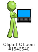 Green Design Mascot Clipart #1543540 by Leo Blanchette
