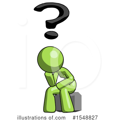 Royalty-Free (RF) Green Design Mascot Clipart Illustration by Leo Blanchette - Stock Sample #1548827
