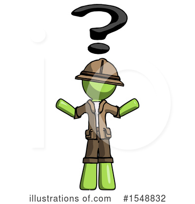 Royalty-Free (RF) Green Design Mascot Clipart Illustration by Leo Blanchette - Stock Sample #1548832