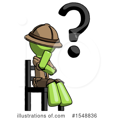 Royalty-Free (RF) Green Design Mascot Clipart Illustration by Leo Blanchette - Stock Sample #1548836