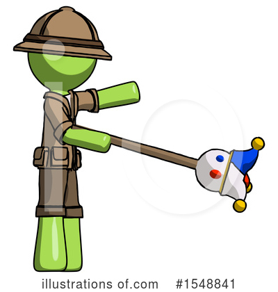 Royalty-Free (RF) Green Design Mascot Clipart Illustration by Leo Blanchette - Stock Sample #1548841