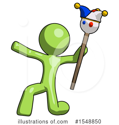 Royalty-Free (RF) Green Design Mascot Clipart Illustration by Leo Blanchette - Stock Sample #1548850