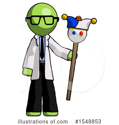 Royalty-Free (RF) Green Design Mascot Clipart Illustration by Leo Blanchette - Stock Sample #1548853