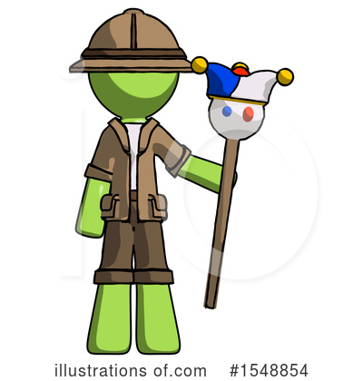 Royalty-Free (RF) Green Design Mascot Clipart Illustration by Leo Blanchette - Stock Sample #1548854