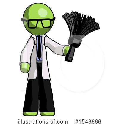 Royalty-Free (RF) Green Design Mascot Clipart Illustration by Leo Blanchette - Stock Sample #1548866