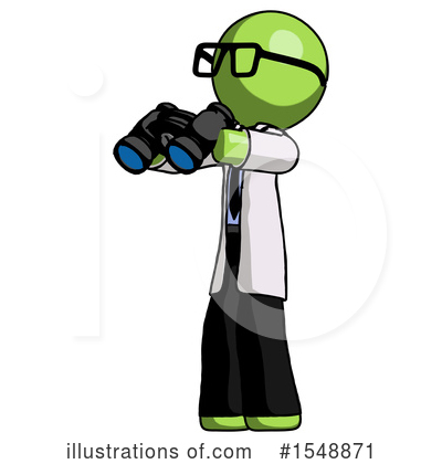 Royalty-Free (RF) Green Design Mascot Clipart Illustration by Leo Blanchette - Stock Sample #1548871