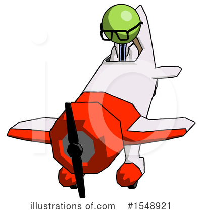 Royalty-Free (RF) Green Design Mascot Clipart Illustration by Leo Blanchette - Stock Sample #1548921