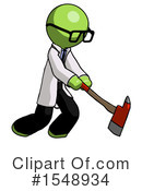 Green Design Mascot Clipart #1548934 by Leo Blanchette