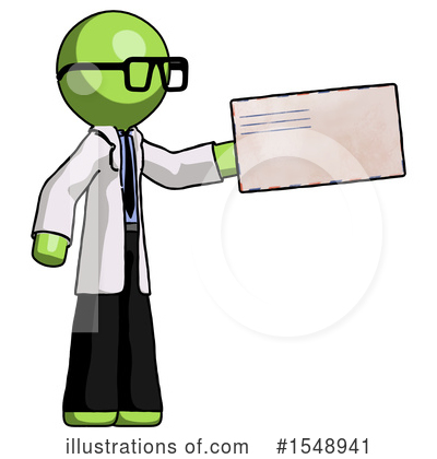 Royalty-Free (RF) Green Design Mascot Clipart Illustration by Leo Blanchette - Stock Sample #1548941