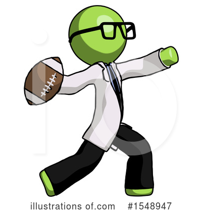 Royalty-Free (RF) Green Design Mascot Clipart Illustration by Leo Blanchette - Stock Sample #1548947