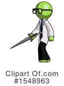 Green Design Mascot Clipart #1548963 by Leo Blanchette
