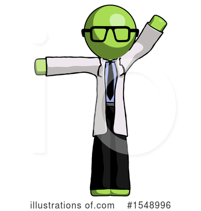 Royalty-Free (RF) Green Design Mascot Clipart Illustration by Leo Blanchette - Stock Sample #1548996