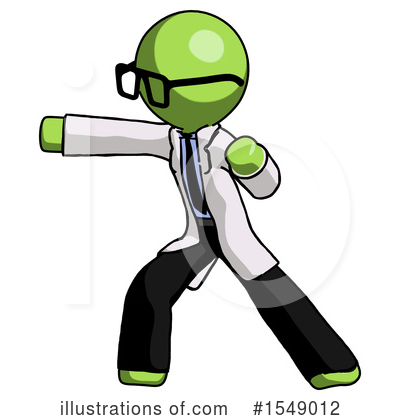 Royalty-Free (RF) Green Design Mascot Clipart Illustration by Leo Blanchette - Stock Sample #1549012