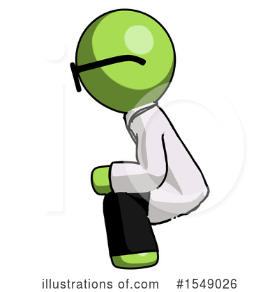 Royalty-Free (RF) Green Design Mascot Clipart Illustration by Leo Blanchette - Stock Sample #1549026