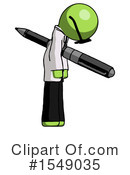 Green Design Mascot Clipart #1549035 by Leo Blanchette