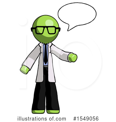 Royalty-Free (RF) Green Design Mascot Clipart Illustration by Leo Blanchette - Stock Sample #1549056