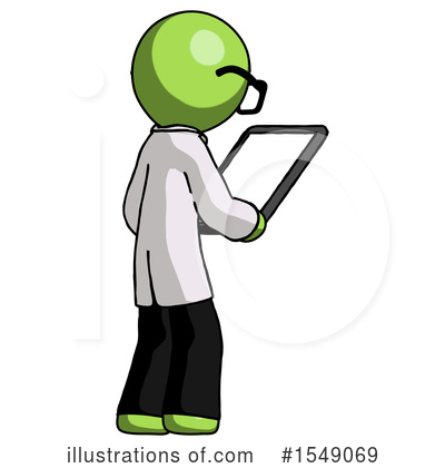 Royalty-Free (RF) Green Design Mascot Clipart Illustration by Leo Blanchette - Stock Sample #1549069