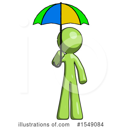 Royalty-Free (RF) Green Design Mascot Clipart Illustration by Leo Blanchette - Stock Sample #1549084