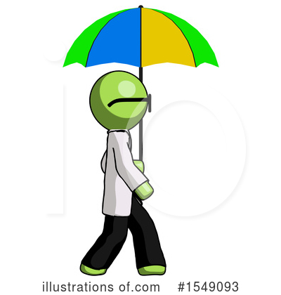Royalty-Free (RF) Green Design Mascot Clipart Illustration by Leo Blanchette - Stock Sample #1549093