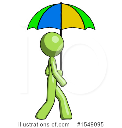 Royalty-Free (RF) Green Design Mascot Clipart Illustration by Leo Blanchette - Stock Sample #1549095