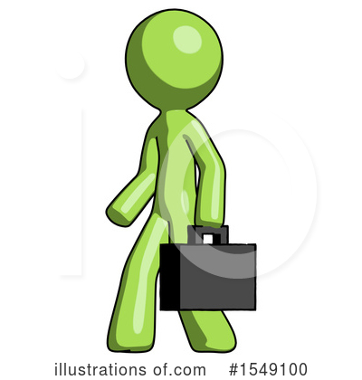 Royalty-Free (RF) Green Design Mascot Clipart Illustration by Leo Blanchette - Stock Sample #1549100