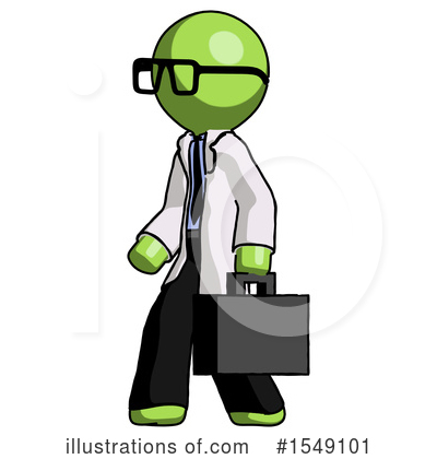 Royalty-Free (RF) Green Design Mascot Clipart Illustration by Leo Blanchette - Stock Sample #1549101