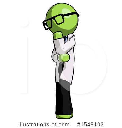 Royalty-Free (RF) Green Design Mascot Clipart Illustration by Leo Blanchette - Stock Sample #1549103