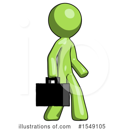 Royalty-Free (RF) Green Design Mascot Clipart Illustration by Leo Blanchette - Stock Sample #1549105