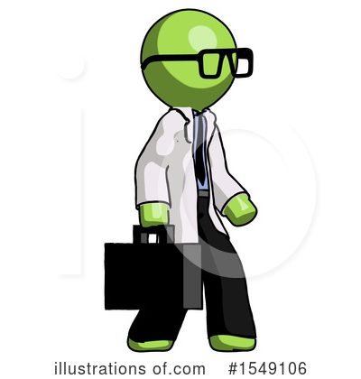 Royalty-Free (RF) Green Design Mascot Clipart Illustration by Leo Blanchette - Stock Sample #1549106