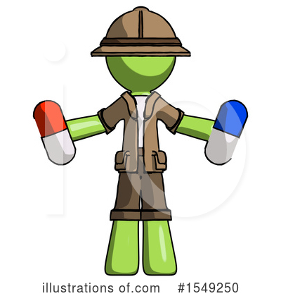 Royalty-Free (RF) Green Design Mascot Clipart Illustration by Leo Blanchette - Stock Sample #1549250