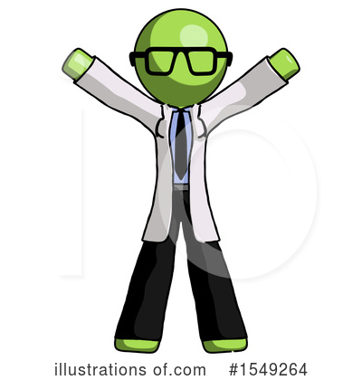 Royalty-Free (RF) Green Design Mascot Clipart Illustration by Leo Blanchette - Stock Sample #1549264
